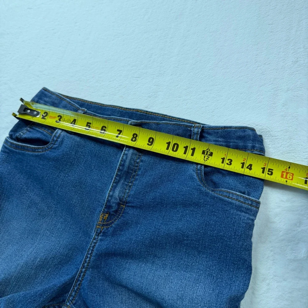 Carter's Straight‎ Leg Jeans Kids 14/14A Blue Good Medium Wash Classic Denim